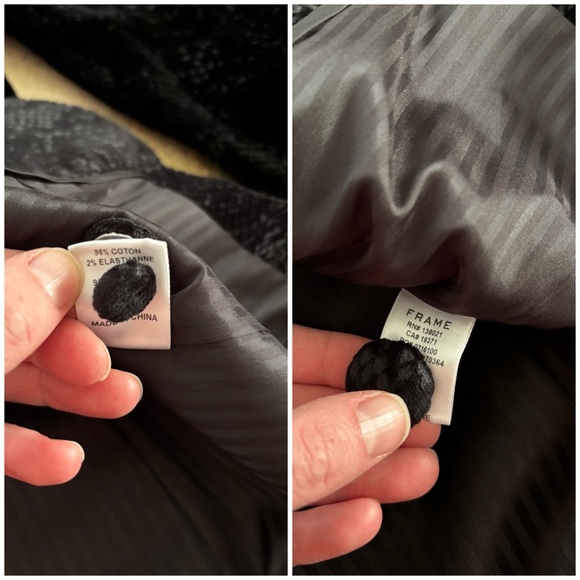 Frame Velvet Python Blazer - Picture 16 of 16